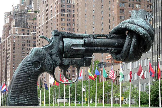 Gun Violence, Quakers, and the Presidential Election As Quakers, how do we respond to the continuous news about gun violence? How do we show that peace is the way while dodging bullets and fretfully anticipating another massacre?