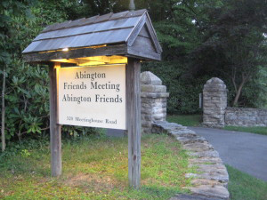 Abington Friends School held a Trayvon Martin Meeting for Worship at the Abington Friends Meetinghouse.
