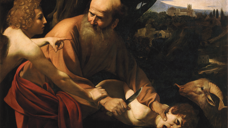 The Sacrifice of Isaac by Michelangelo Merisi da Caravaggio (1603)