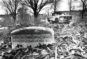 Then: desolation at Fair Hill Burial Ground in Philadelphia.