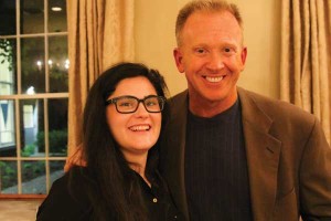 Grace Miller and Bill Chapman at an IFCL fundraiser in June 2015.